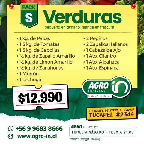 PACK DE VERDURAS S