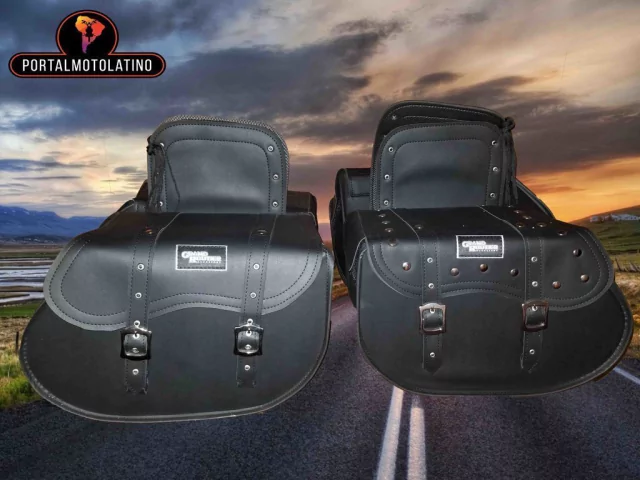 Alforjas para Motos Custom Rígidas e Impermeables Alforjas para Motos Custom Rígidas e Impermeables