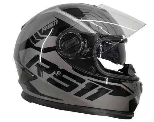CASCO HAWK RS11 REVO NEGRO - GRIS - DOBLE VISOR CASCO HAWK RS11 REVO NEGRO - GRIS - DOBLE VISOR