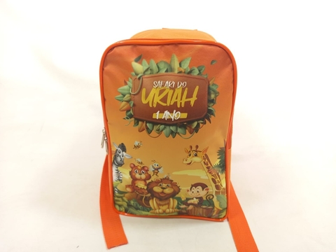 Mochila no tema Safari lembrancinha para festa