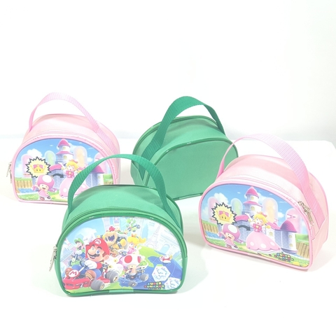 Nécessaire meia lua no tema Super Mario