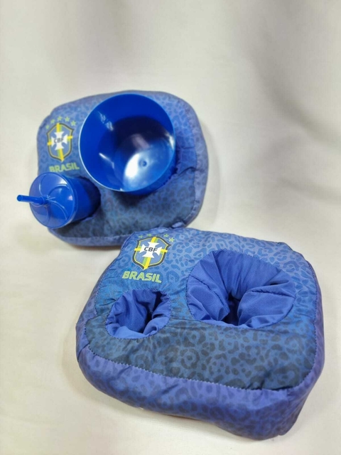 Kit pipoca Brasil para brindes e lembrancinhas Copa do mundo