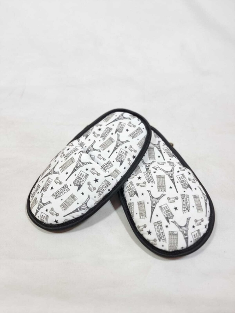 Pantufa personalizada para Lembrancinhas tema Paris