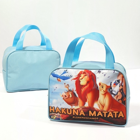 Malinha de viagem P - no tema Rei leão para lembrancinha