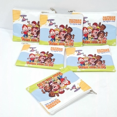 Nécessaire de bolsa no tema Turminha da fé para lembrancinha - comprar online