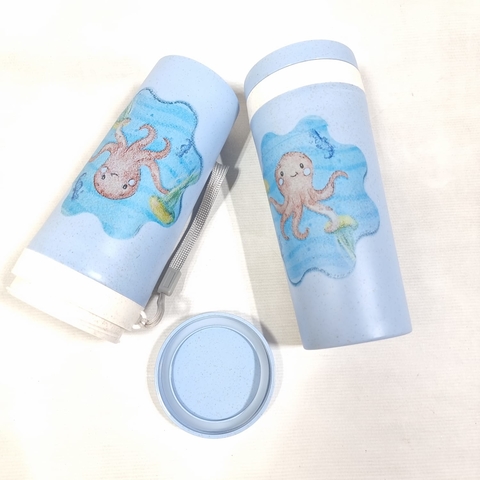 Copo Térmico tema Fundo do mar Lembrancinha