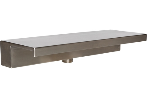 Cascata em Inox para piscina - Embutir Lamina Cortina 100cm