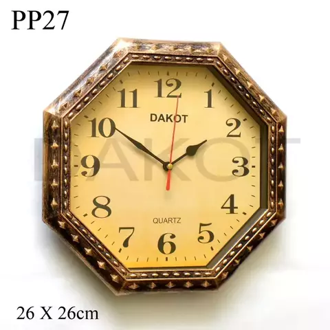 RELOJ PARED DAKOT 26CM COD: PP27 en internet