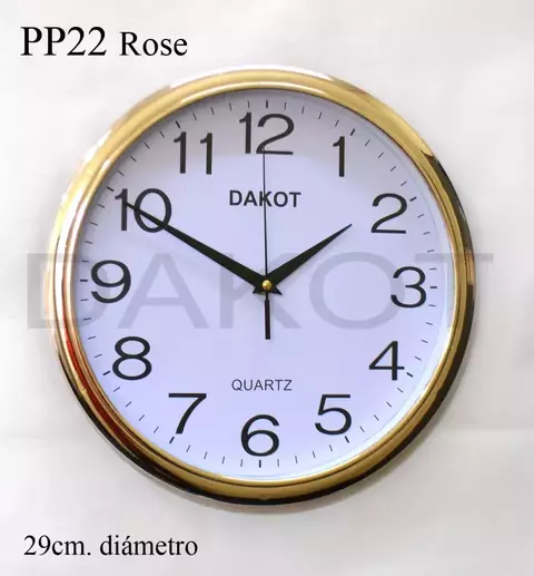 RELOJ PARED DAKOT 32CM COD: PP22 - comprar online