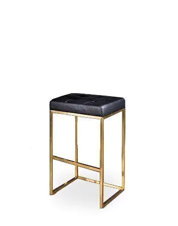 Banqueta Dourada em até 10x sem Juros na Club Mobili