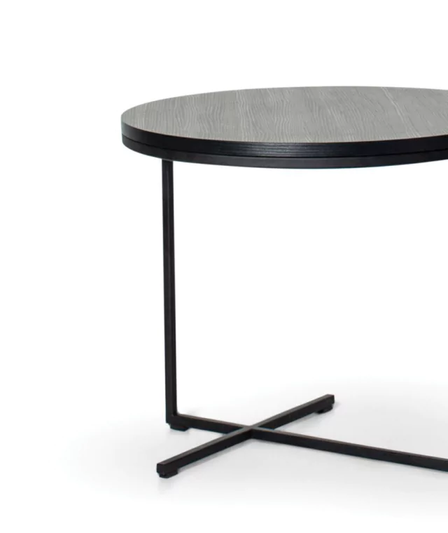 Mesa lateral Ronda, tampo de inhotim