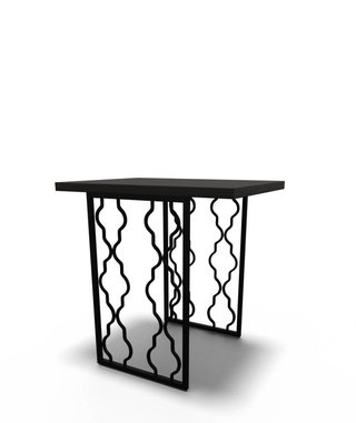 Mesa de Jantar Lusso Slim com pés laterais