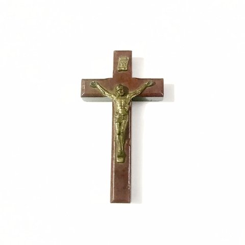 Crucifixo Madeira 10x6cm - comprar online
