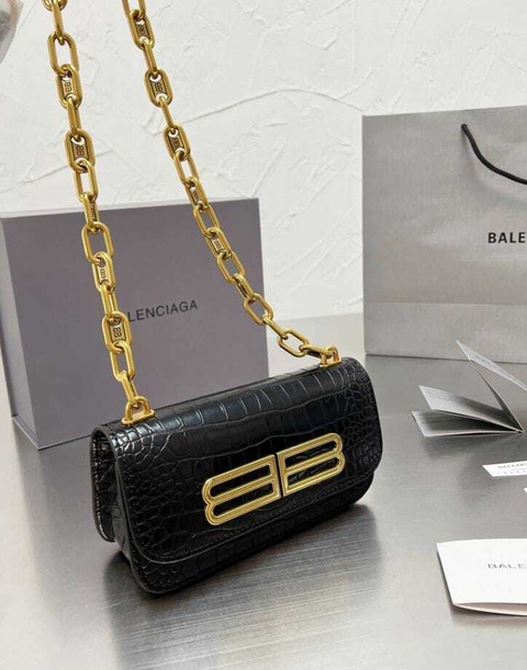 Bolsa B Gossip Crocodile mini