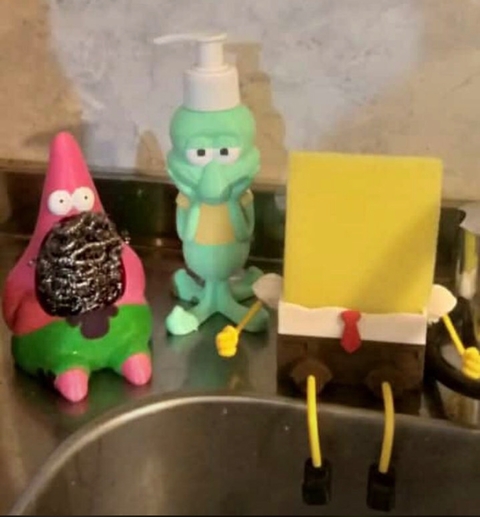 SET LIMPIEZA BOB ESPONJA