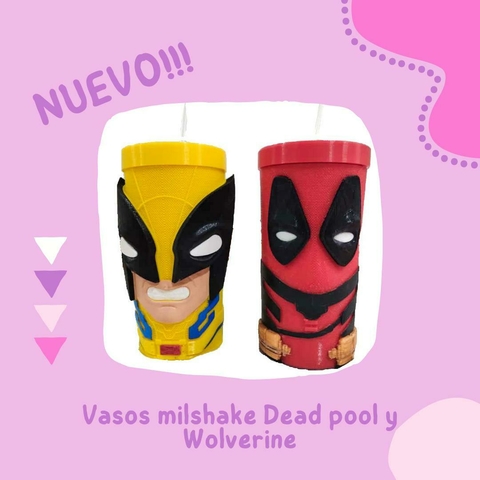 Vaso deadpool y wolverine