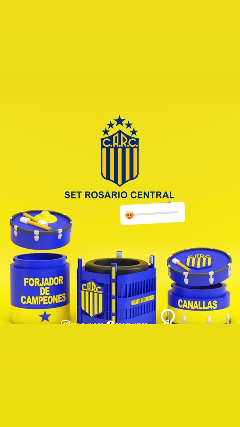 set matero rosario central