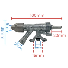 520538 REGISTRO RAMAL VALVULA SEG. ITATIAIA C/CAVALETE - comprar online