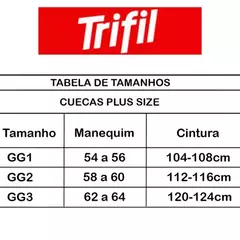 Cueca Boxer Trifil Plus Size Microfibra Sem Costura - loja online