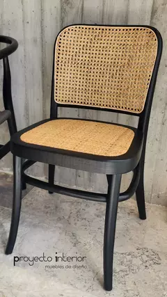 Silla Hoffman Negra - comprar online