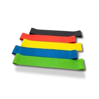 Pack 5 bandas circulares de latex distintas densidades