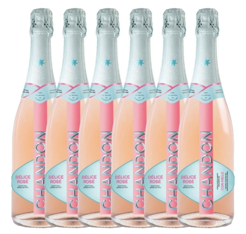ESPUMANTE CHANDON DELICE ROSE CAJA X6 -NUEVO!
