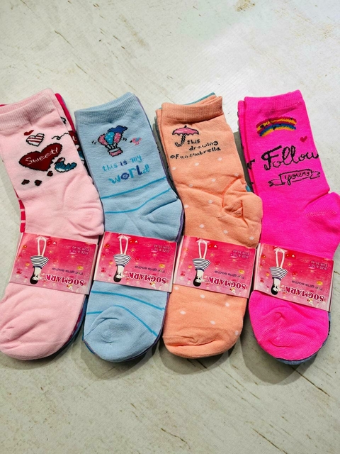 (PACK x3) Medias importadas niña - comprar online