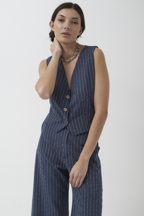 Chaleco Gala azul - comprar online