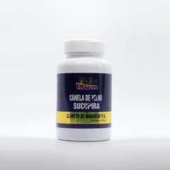 Banner da categoria Canela de Velho C/ Sucupira Cloreto de Magnesio - 120 Cápsulas 500 mg - Rei Terra -