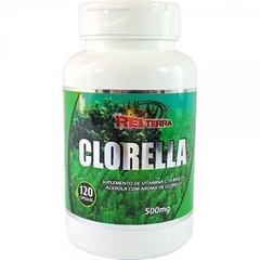 Banner da categoria Clorella 120 Cápsulas 500 mg - Rei Terra -