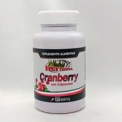 Banner da categoria Cranberry 120 Cápsulas 500 mg - Rei Terra -