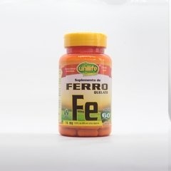 Banner da categoria Ferro Quelato Fe 60 Cápsulas 14 mg - Unilife -