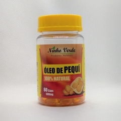 Banner da categoria Óleo de Pequi 100% Natural 60 Cápsulas 500 mg - Ninho Verde -