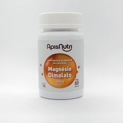 Banner da categoria Magnesio Dimalato 60 Cápsulas 600 mg - Apisnutri -
