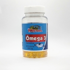 Banner da categoria Ômega 3 - Óleo de Peixe - 60 Cápsulas 500 mg - Rei Terra -