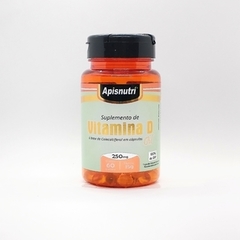 Banner da categoria Vitamina D 60 Cápsulas 250 mg - Apisnutri -