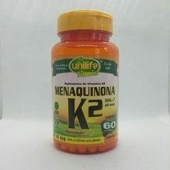 Banner da categoria Vitamina K2 Menaquinona 60 Cápsulas - Unilife -