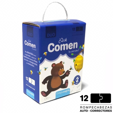 Rompecabezas duo ¿Qué Comen?