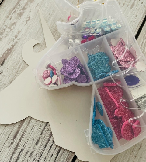 Cajita unicornio para decorar