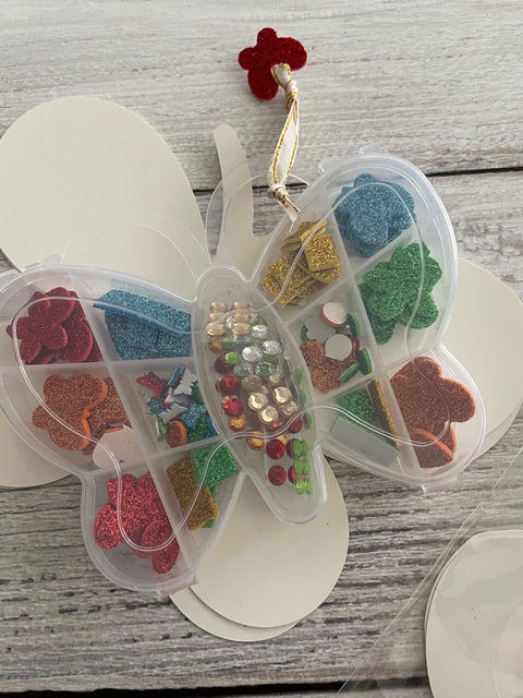 Cajita mariposa para decorar
