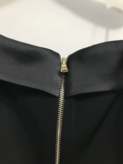 OFF SHOULDER DOUBLE BREASTED DRESS