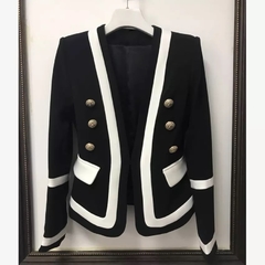 TWEED BLACK + WHITE BLAZER - buy online