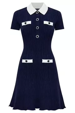 MARISHEL COLLARED MINI DRESS - buy online