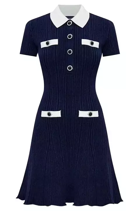MARISHEL COLLARED MINI DRESS - buy online