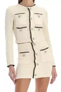 ZURICH KNIT CARDIGAN AND MINI SKIRT TWO PIECE SET - buy online