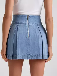 DENIM FLARE SKIRT - buy online
