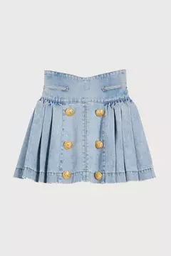 DENIM FLARE SKIRT on internet
