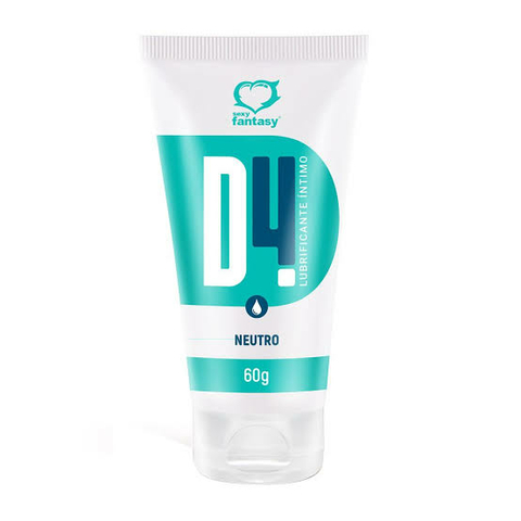 D4 LUBRIFICANTE ÍNTIMO BEIJÁVEL 60G SEXY FANTASY