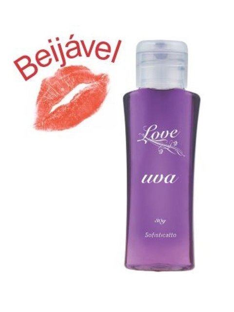 Gel Love comestível Sabor - Uva - Sofisticatto