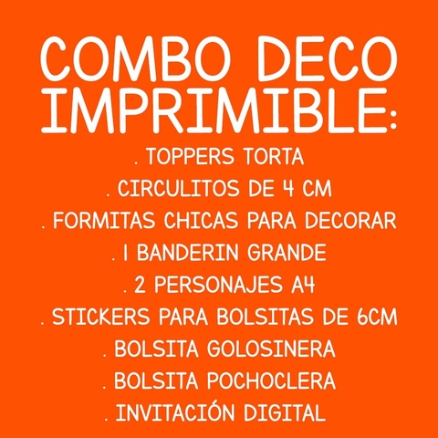 COMBO DECO IMPRIMIBLE